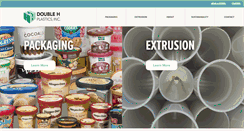 Desktop Screenshot of doublehplastics.com